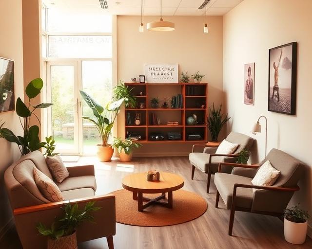 Welcoming therapy clinic interior in Redmond